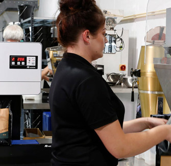 D545 Sfeer Koffiezakken Vullen