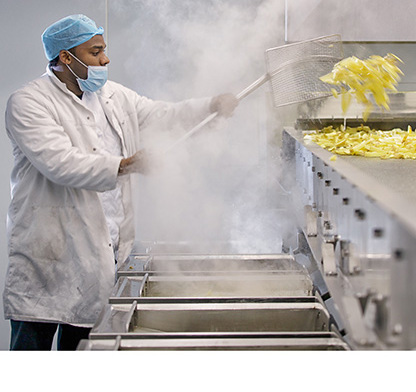 How to pack French fries from the finest potatoes of the moment, untreated and handcrafted?