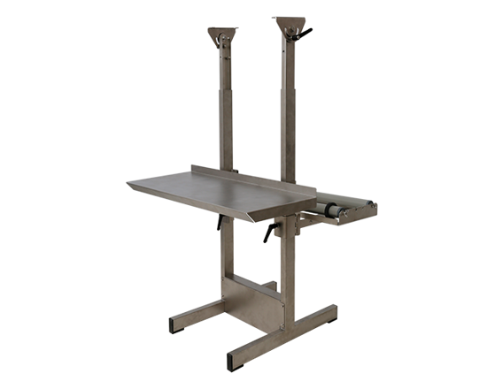 Support for ISM - Convenient and solid support stand for mounting the Industrial Sealmaster (ISM). 

Enables to adjust the seal angle of the seal bars to seal voluminous bags in a more vertical position. Ideal for products where more flexibility is required such as packing larger items or in the absence of suitable tabletop space. Operating the ISM from a support stand means optimizing packaging performance and more ergonomics for the operator. Note: the Bag support table and Film roll holder need to be ordered separately.