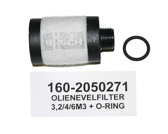 Filtre d'échappement pour Audionvac - Le filtre d'échappement absorbe et filtre les vapeurs d'huile, garantissant des résultats de vide et des performances optimales de la solution d'emballage Audionvac.

