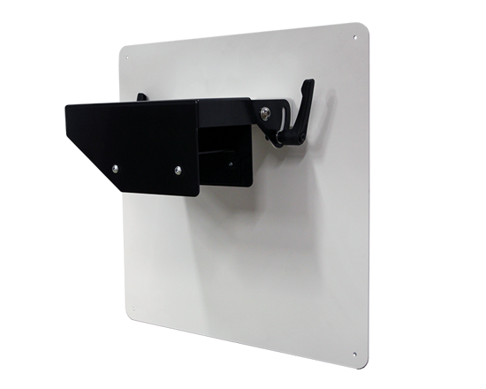 Table stand/ Wall mount for D 541  - This support enables you to operate the D 541 as a table top sealer using the adjustable support stand or to mount the device to the wall when there is no available tabletop space. 


