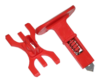 Verende meshouder compleet