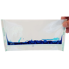 Seal Check Ink - Dye penetration test to check integrity of the seal. A blue liquid to investigate any channel or open seal. The liquid is equally spread inside the bag along the entire length of the seal.