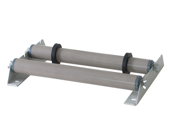 Porte-rouleau de film Rolloflux (lourd) - Support de rouleau de film pour placer le rouleau de film derrière la machine. Recommandé lors de l'emballage avec un film tubulaire. Le film se déroule de manière fluide et stable. Idéal pour la Sealboy Magneta et la Magneta, disponibles en différentes tailles.