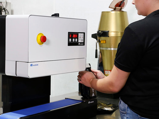 Koffie Verpakken Slider