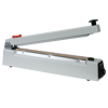 Ecosealer - Une soudeuse par impulsion entré de gamme générant une soudure de 2 mm sur des sacs PE/PP ou un film tubulaire en polyéthylène. Le couteau en option vous permet de réaliser vos propres sacs personnalisés à n'importe quelle longueur. Conçu pour de petits volumes (ne convient pas à une production industrielle ou à un usage répétitif). Longueur maximale de soudure disponible 400 mm.