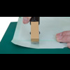 Sample cutter - Convenient tool for seal specimen creation.
A twin blade cutter for easily cutting out a 15 mm wide sample in order to execute a peel test.