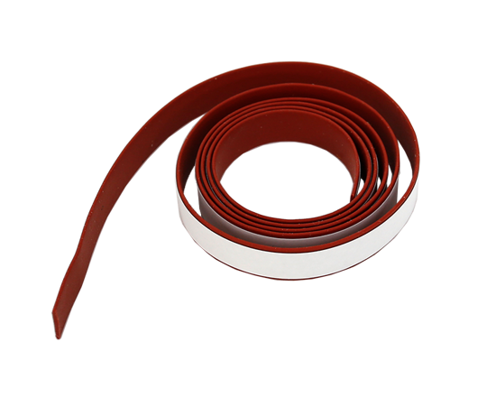 Caoutchouc siliconé pour Industrial Sealmaster (ISM) - Remplacer à temps le caoutchouc siliconé sur votre Audion Industrial Sealmaster (ISM) garantit des résultats d'étanchéité optimaux. Le caoutchouc siliconé rouge garantit une pression bien répartie et une qualité d'étanchéité optimale sur toute la longueur.