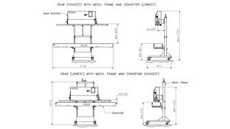 D549 Tech Drawing Mech Support