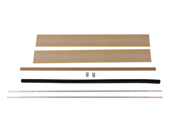 Jeu de pièces de rechange Industrial Magneta - Ensemble pratique pour le remplacement rapide de vos pièces d'usure critiques. Garder cet ensemble en stock contribue à une qualité de scellage élevée et à la continuité de votre processus d'emballage.