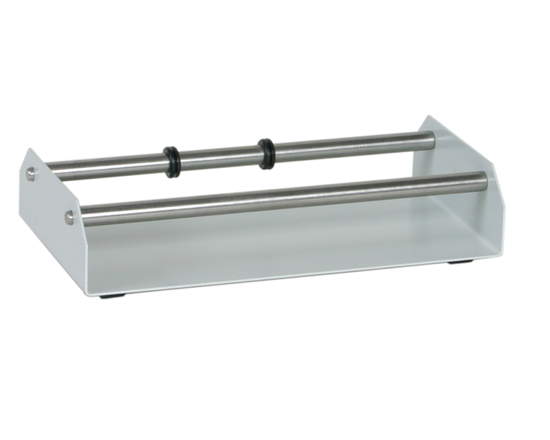 Porte-rouleau de film Rolloflux (léger) - Support de rouleau de film pour placer et dérouler le rouleau de film sur le côté droit de l'Ecosealer ou de la Sealkid. Opération facile lors de l’emballage avec un film tubulaire. Couteau intégré requis. Tirez facilement le film et déroulez le film pour créer vos sacs à la longueur souhaitée.