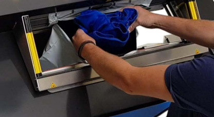 Fast packaging with the Audion Speedpack machines.